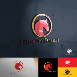 Logo Design by pringlebermudez23 for Saddlery Dresch | Design: #14928608
