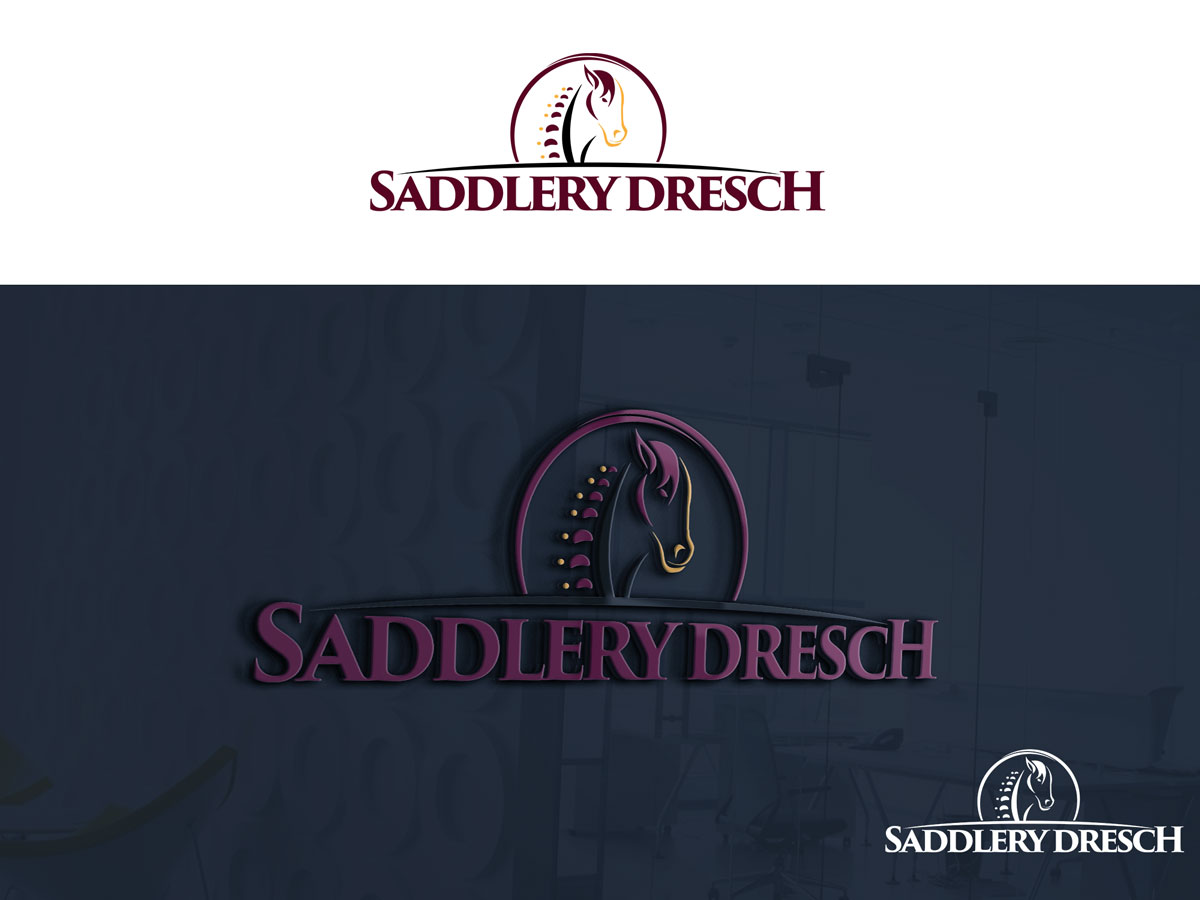 Logo Design by Th3o for Saddlery Dresch | Design #14924724