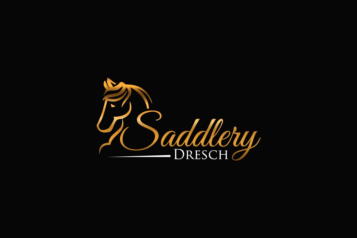 Logo Design by abstraxt for Saddlery Dresch | Design #14829699