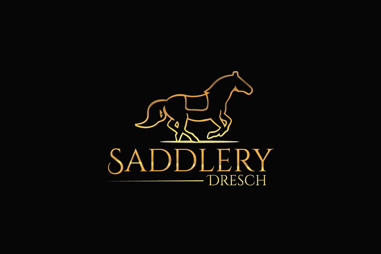 Logo Design by abstraxt for Saddlery Dresch | Design #14829701