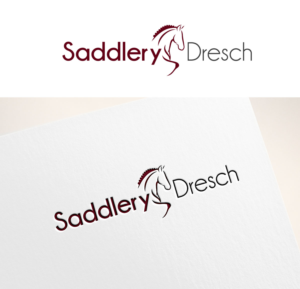 Logo Design by abstraxt for Saddlery Dresch | Design: #14959863