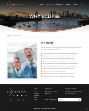 Wordpress Design by pb for Robson Accounting  | Design: #14955324