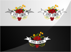 Logo Design by Kero for Gypsy Flowers | Design #14873928