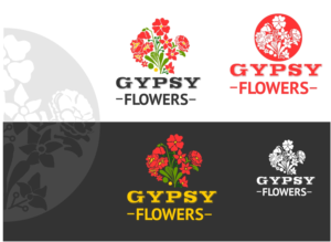 Logo Design by Kero for Gypsy Flowers | Design: #14888568