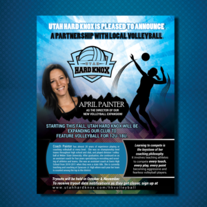 Flyer Design by uk for Utah Hard Knox | Design: #14832234