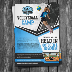 Diseño de Flyer por creative.bugs para Utah Hard Knox | Diseño: #14821684