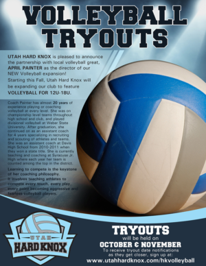 Flyer Design by EA5Designs for Utah Hard Knox | Design: #14822338