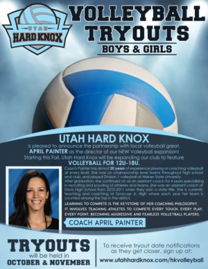 Volleyball tryout flyer | Design de Flyer par EA5Designs
