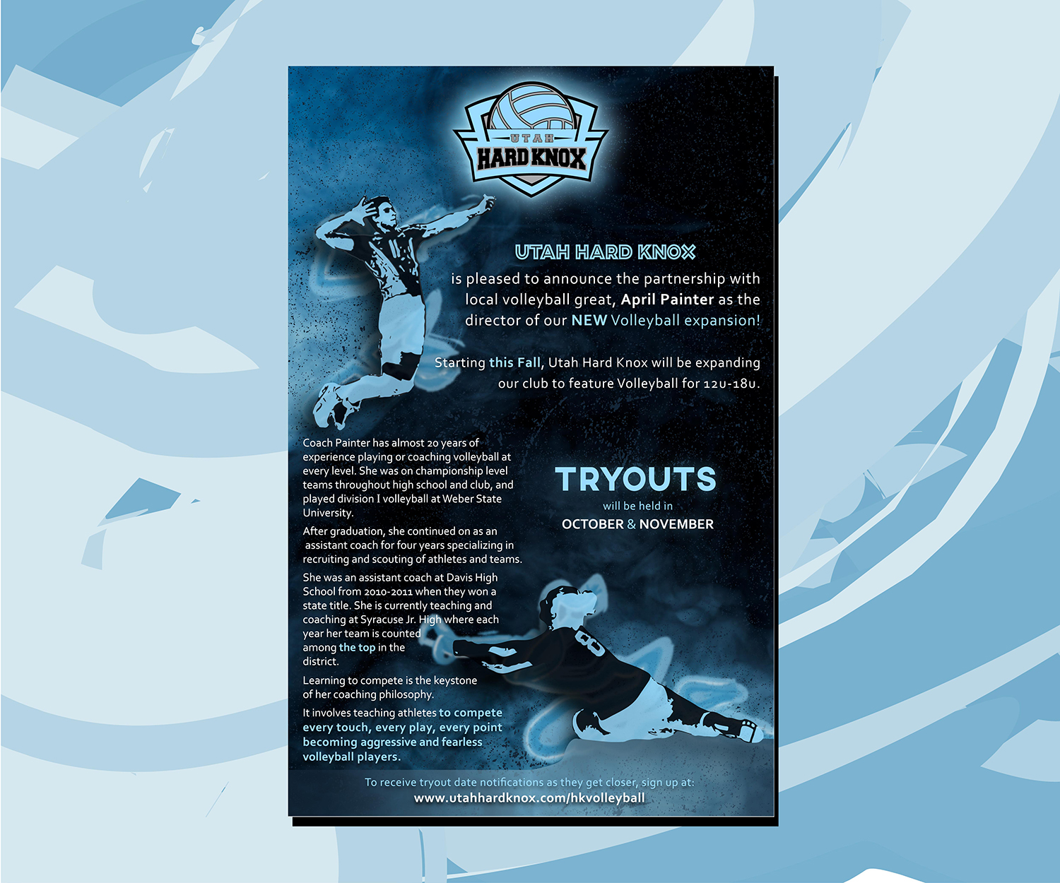 Flyer-Design von alizé für Utah Hard Knox | Design #14833428