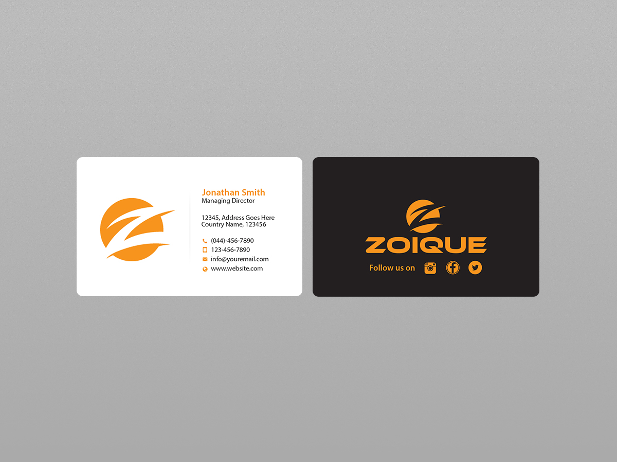 Business Card Design by Creations Box 2015 for Ekasol Consulting | Design #14832139