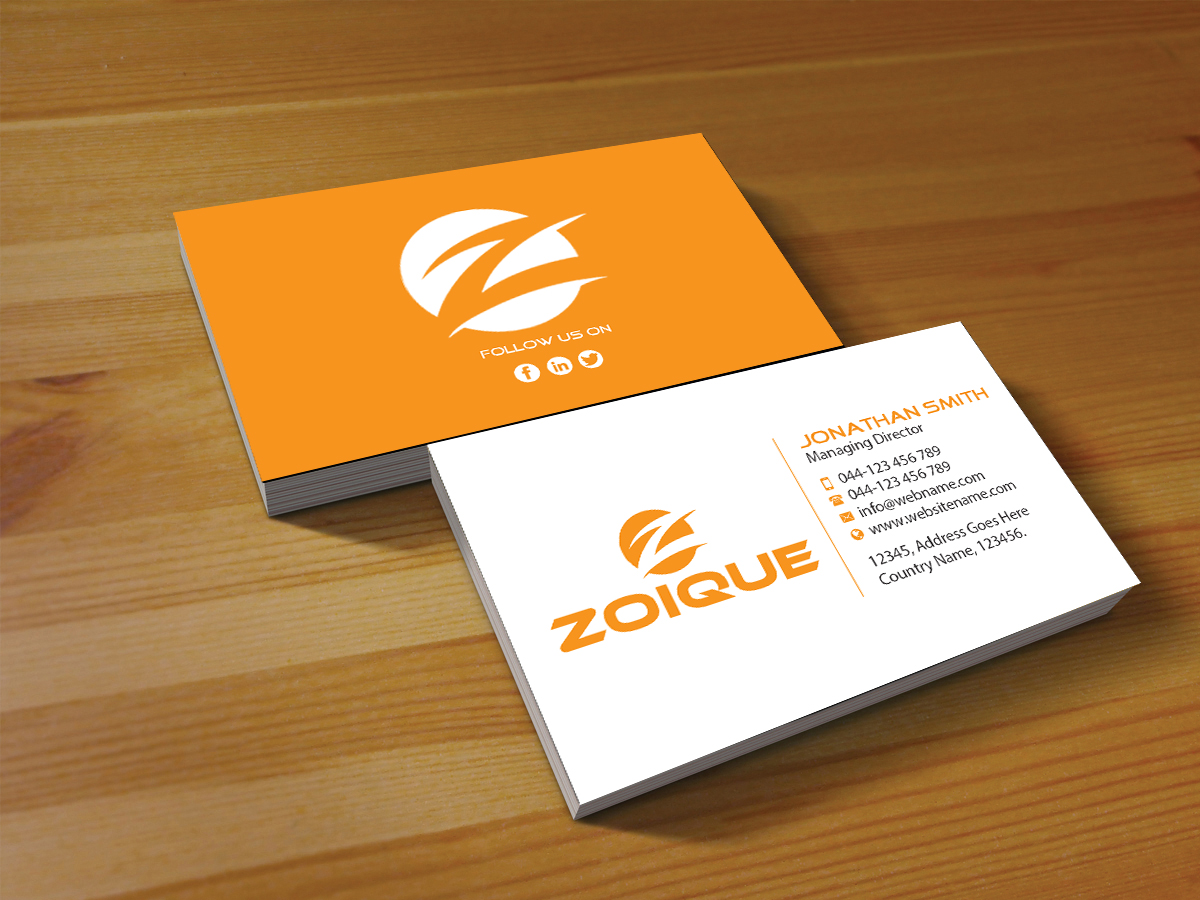 Business Card Design by Creations Box 2015 for Ekasol Consulting | Design #14832154