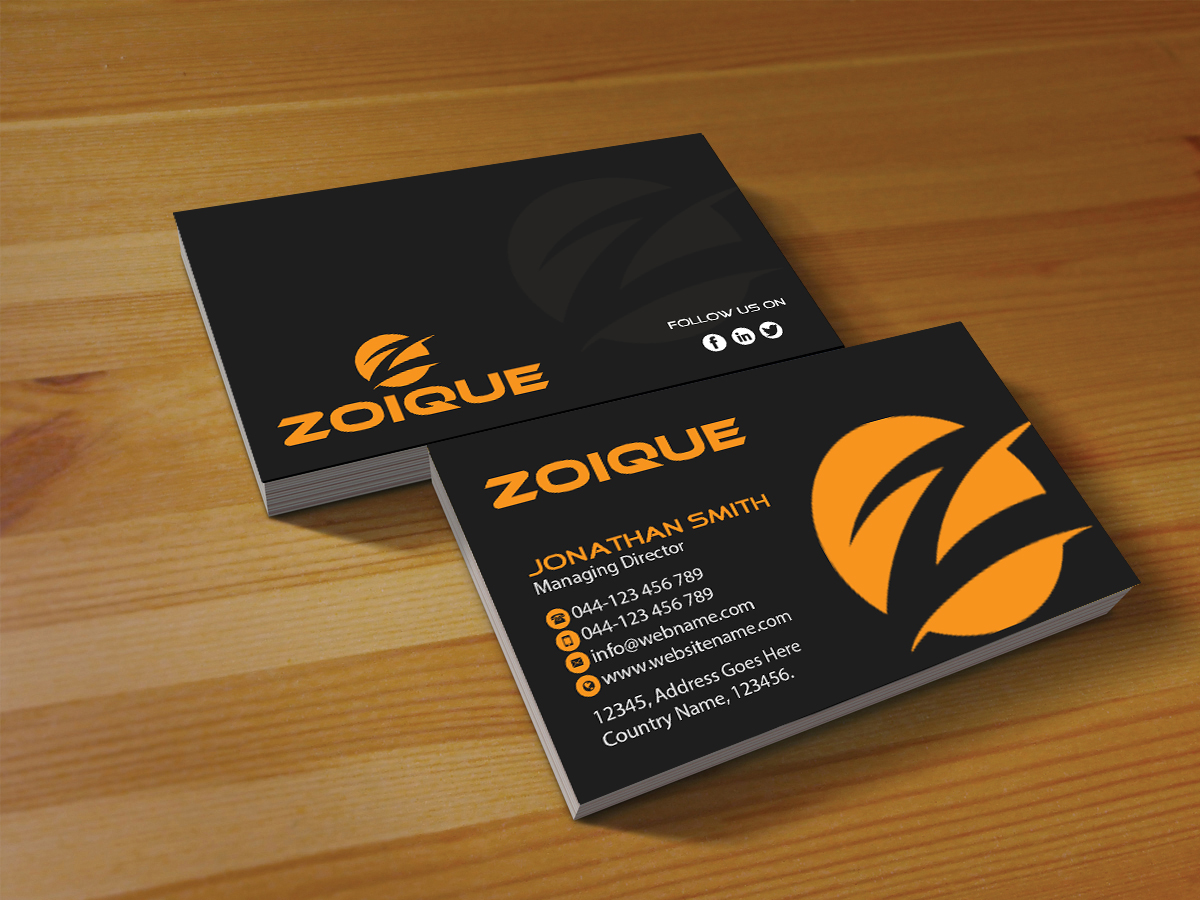 Business Card Design by Creations Box 2015 for Ekasol Consulting | Design #14832155