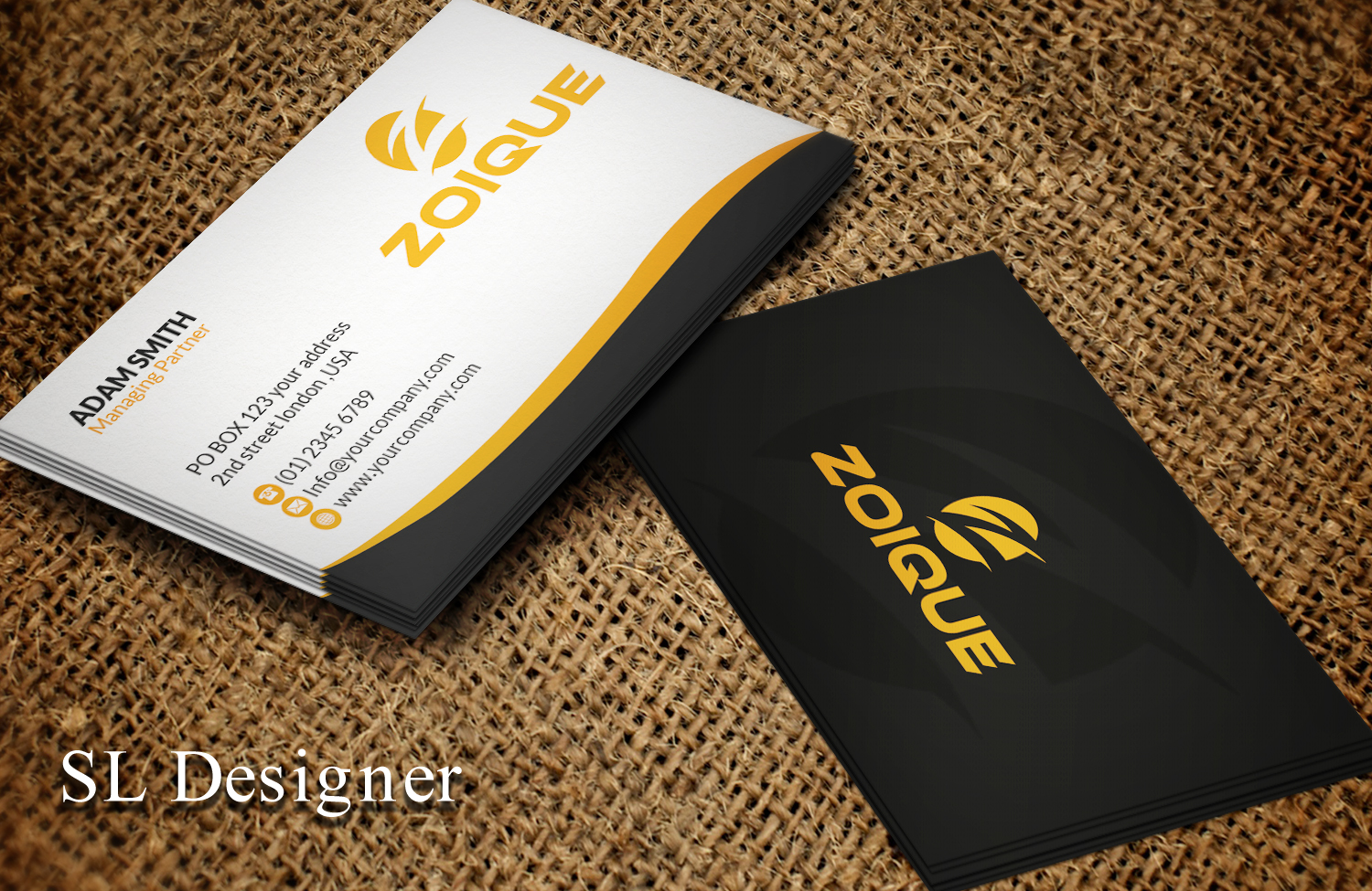 Business Card Design by SL Designer for Ekasol Consulting | Design #14825587