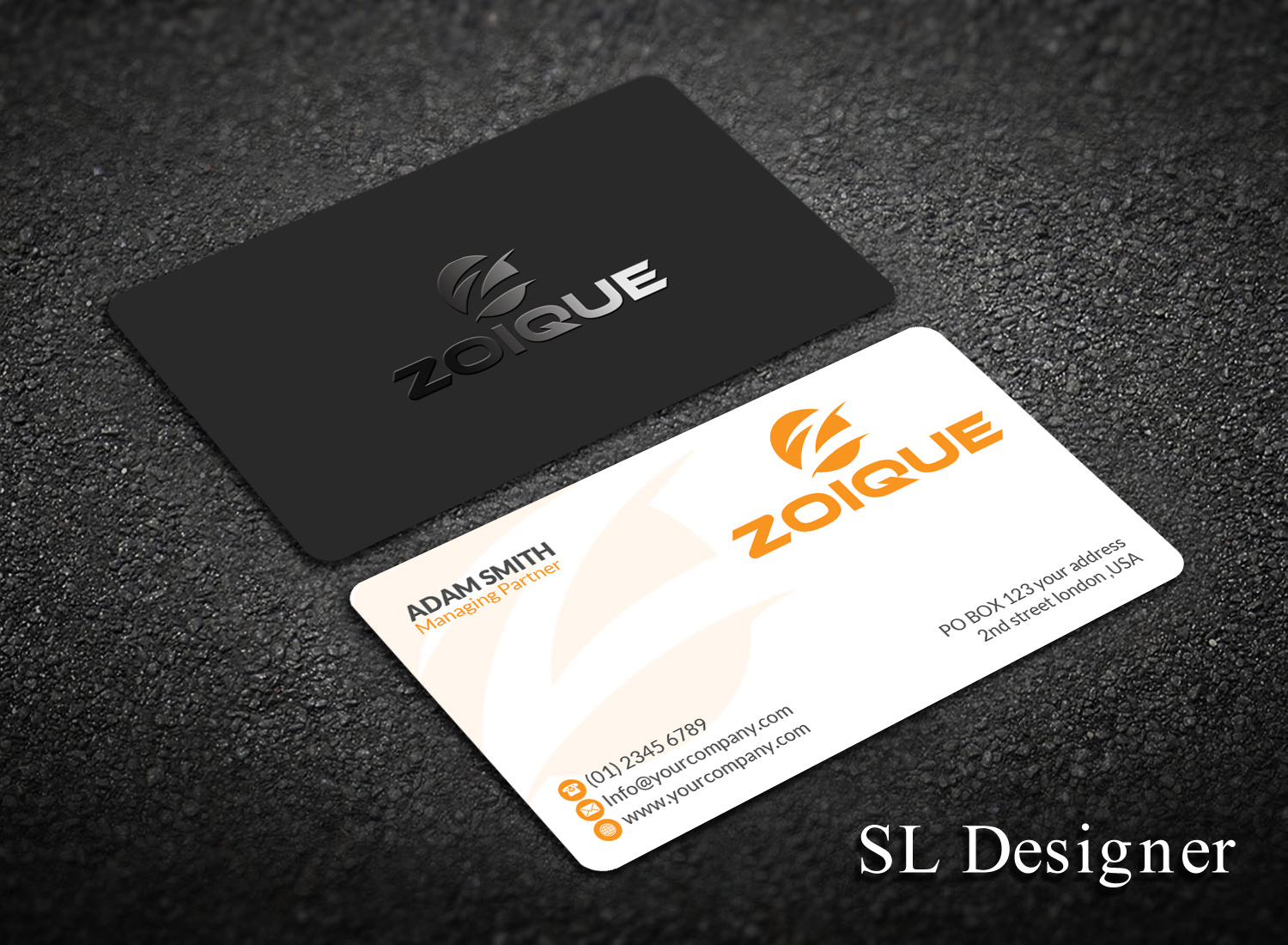 Design de Carte de Visite par SL Designer pour Ekasol Consulting | Design #14825589