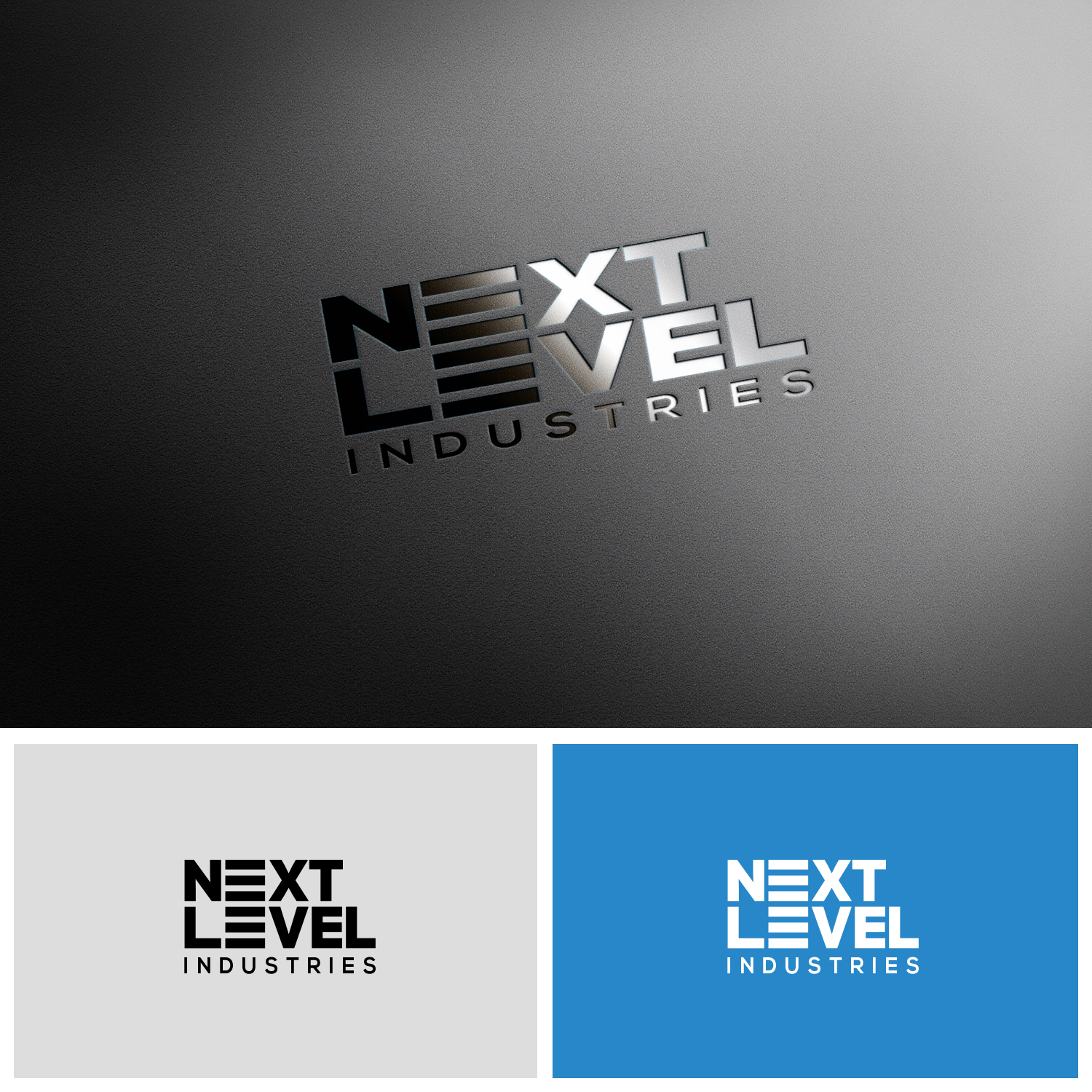 Logo Design by Habeeb Muhammad for Next Level Industries | Design #14945389