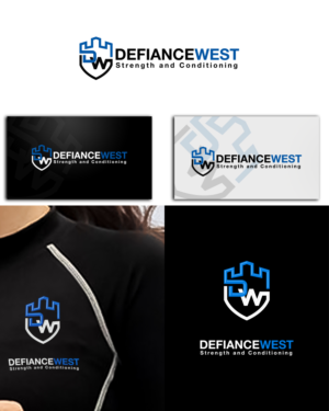 Logo Design by GenArt for Defiance West Strength and Conditioning | Design: #14855603