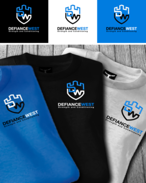 Logo Design by GenArt for Defiance West Strength and Conditioning | Design: #14893372