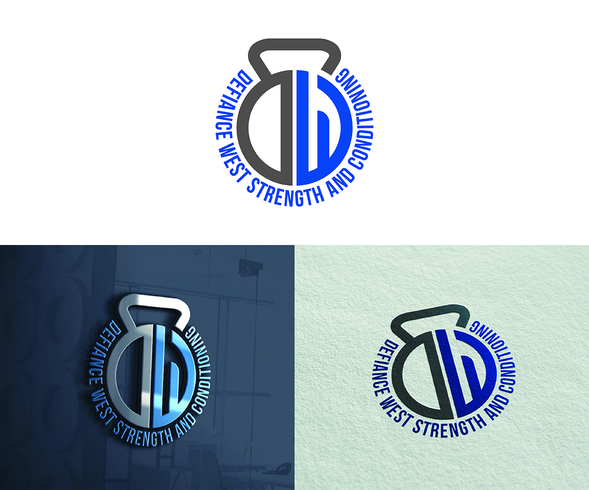 Logo Design by eMARK for Defiance West Strength and Conditioning | Design #14868207
