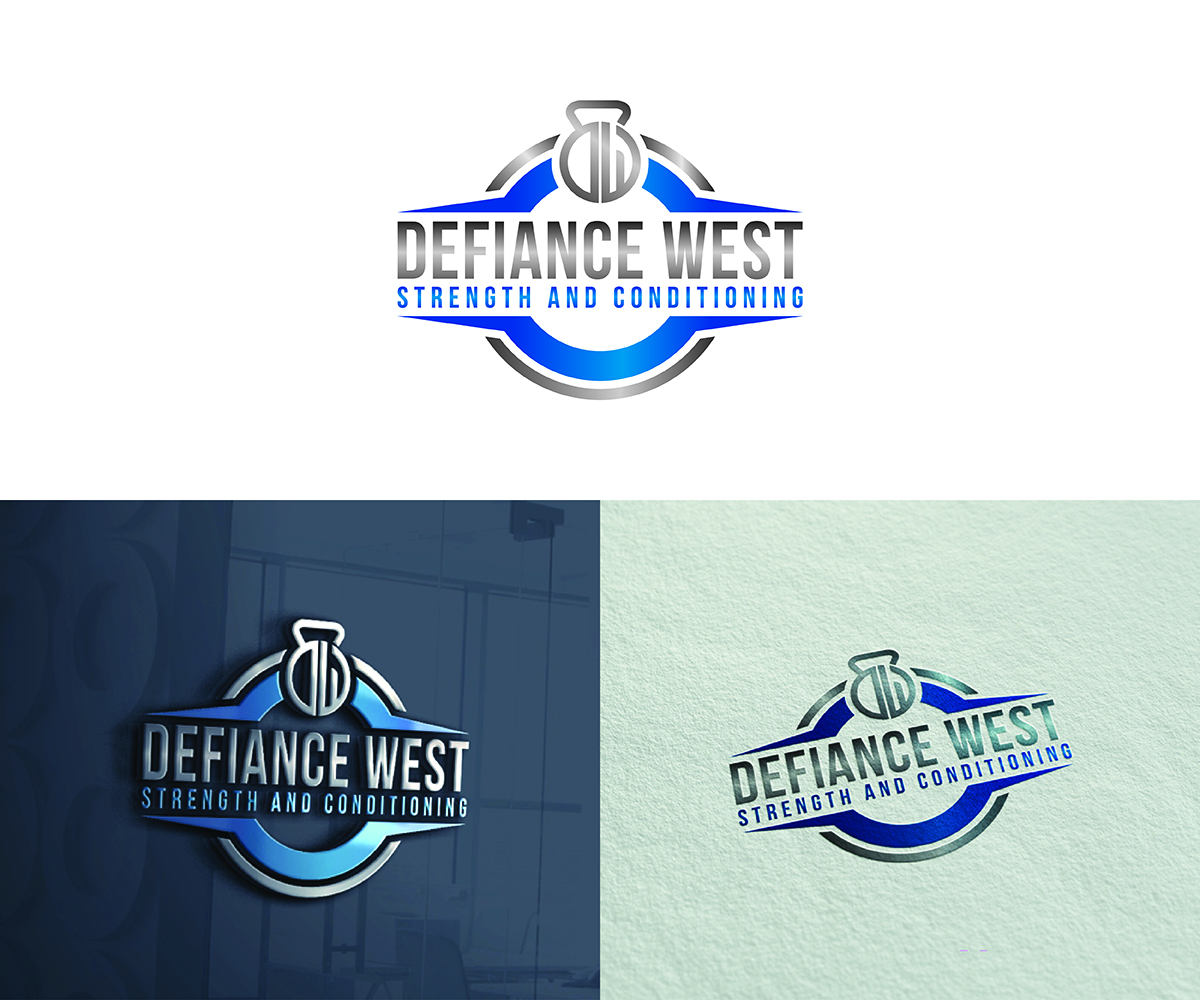 Logo Design by eMARK for Defiance West Strength and Conditioning | Design #14868208