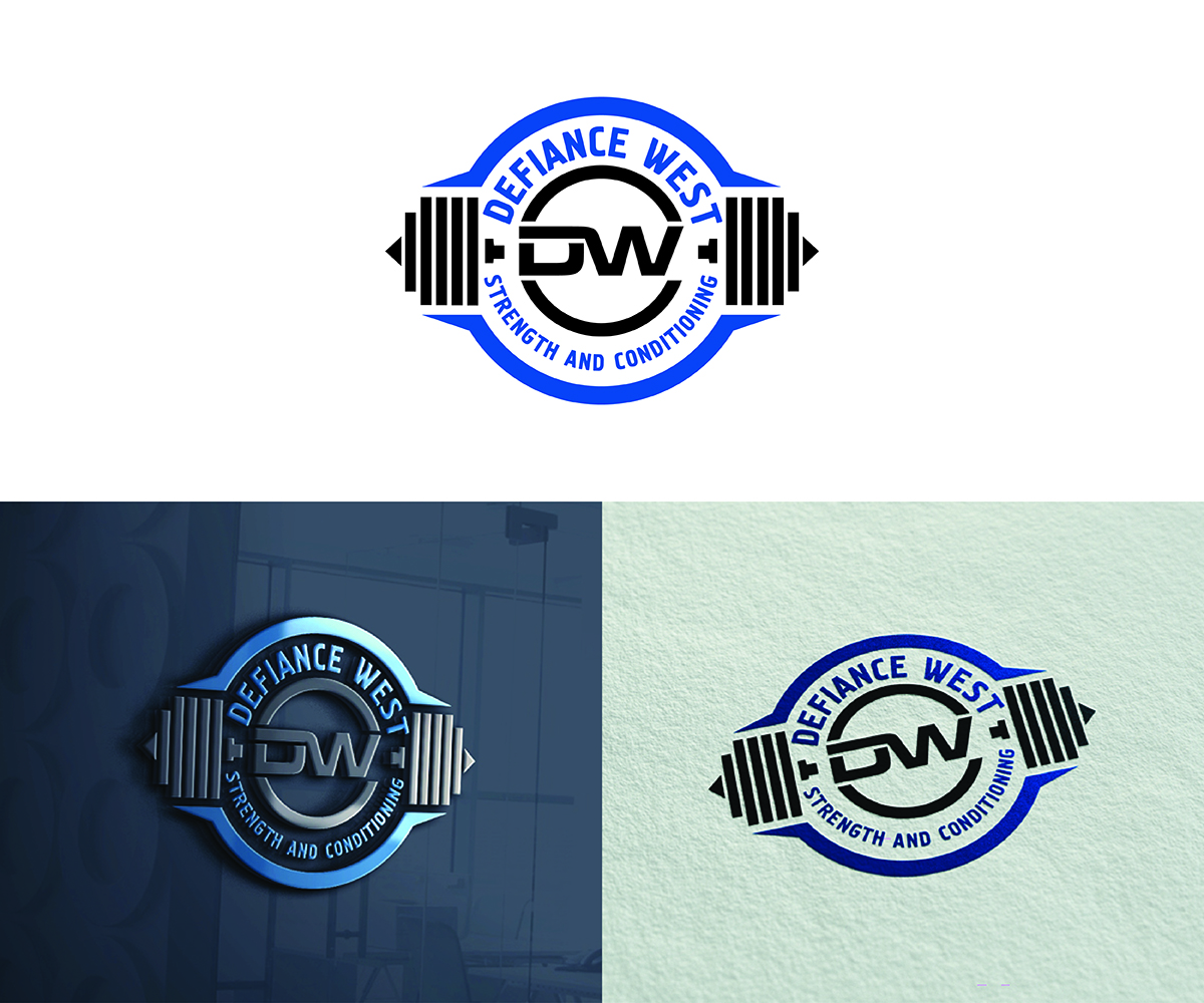 Logo Design by eMARK for Defiance West Strength and Conditioning | Design #14868209
