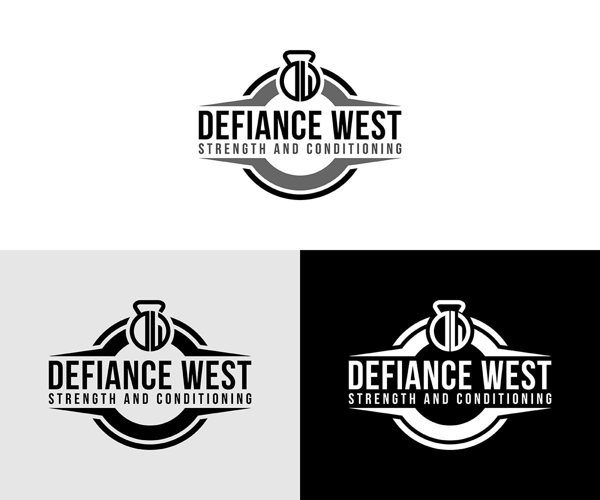 Logo Design by eMARK for Defiance West Strength and Conditioning | Design #14891241