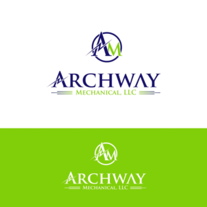 Logo Design by Ir Mv for Archway Mechanical, LLC | Design: #15070589