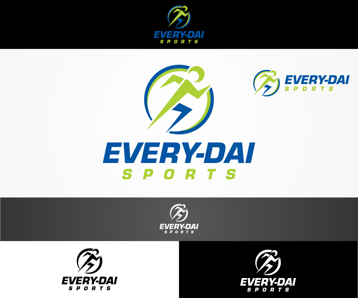 Logo Design by sangeloenriquez for Every-Dai Sports | Design #14828346