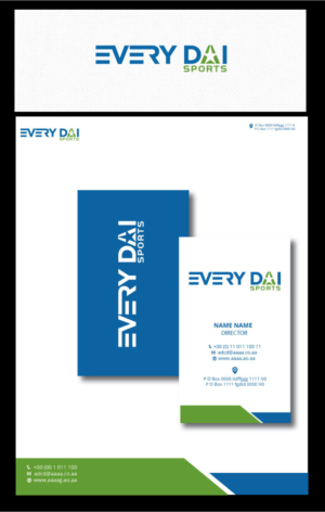 Logo Design by zebronicgraphic for Every-Dai Sports | Design: #14905799