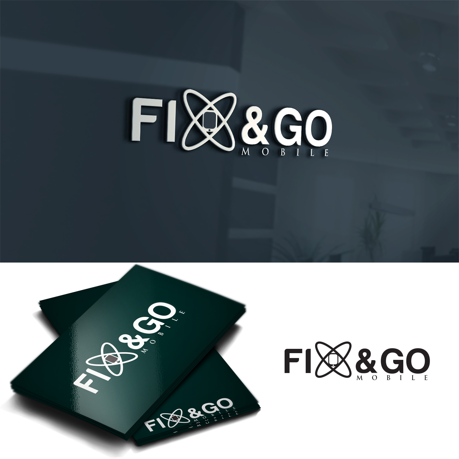 Diseño de Logo por IMD-HUB para FIX&GO MOBILE TECHNOLOGY | Diseño #14824679