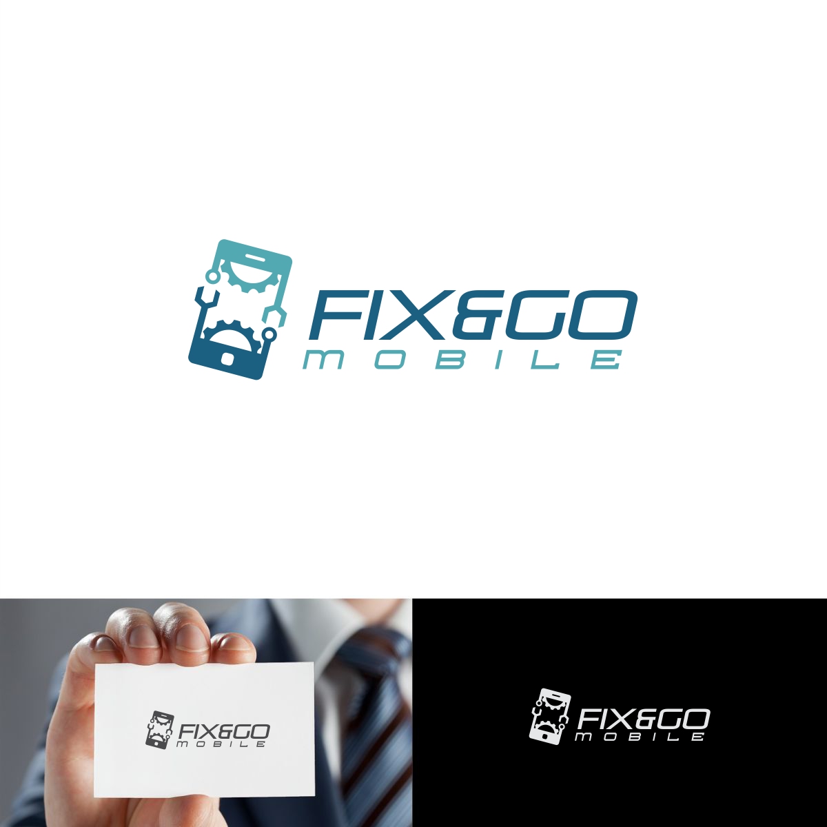 Logo-Design von e-graphics für FIX&GO MOBILE TECHNOLOGY | Design #14821185