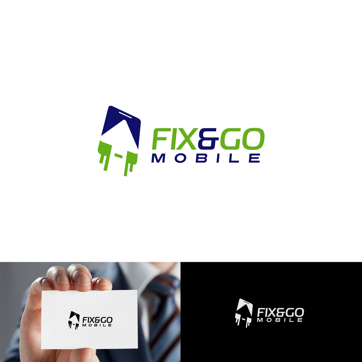 Diseño de Logo por e-graphics para FIX&GO MOBILE TECHNOLOGY | Diseño #14821186