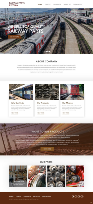 Web Design by pb for this project | Design: #14848703