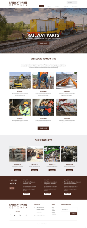 Web Design by pb for this project | Design: #14848713