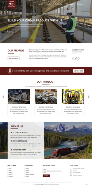 Web Design by pb for this project | Design: #14848714