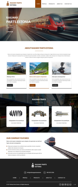 Web Design by pb for this project | Design: #14848717