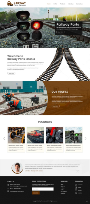 Web Design by pb for this project | Design: #14848722