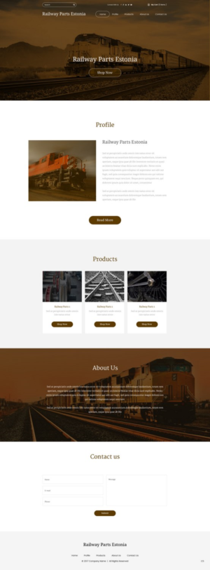 Web Design by pb for this project | Design: #14869629