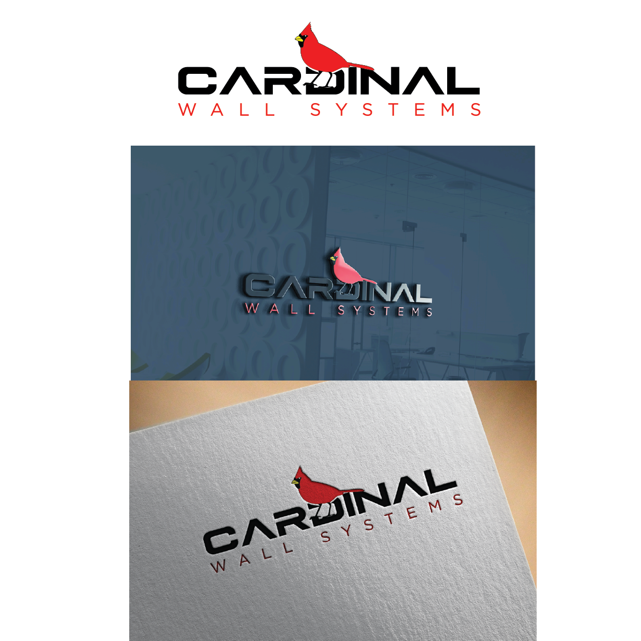 Logo Design by jonnson for Cardinal Wall Systems LLC | Design #14909644
