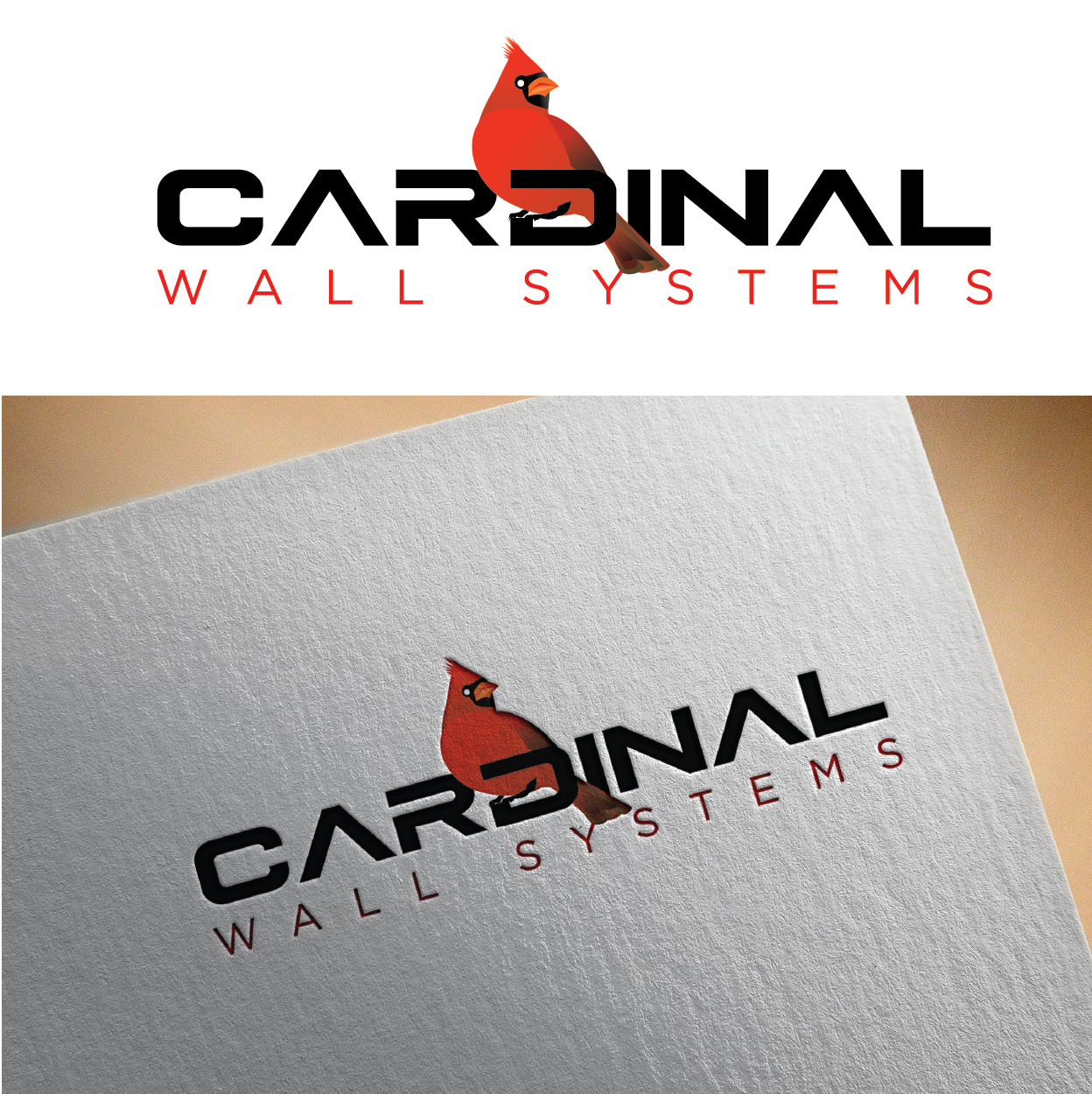 Logo Design by jonnson for Cardinal Wall Systems LLC | Design: #14948255