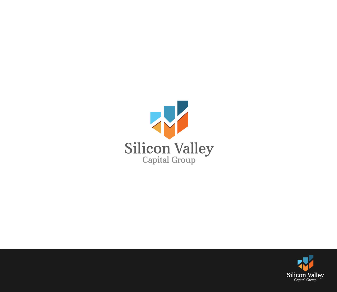 Logo Design by lucky time for Silicon Valley Capital Group/KK Fine Events | Design #14841093
