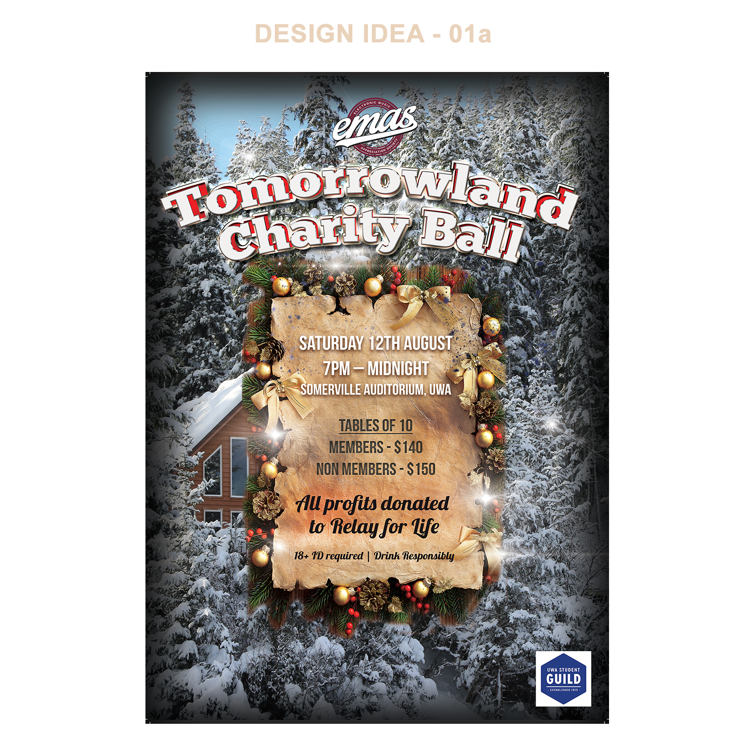 Poster Design by Venkat for EMAS UWA | Design #14835396