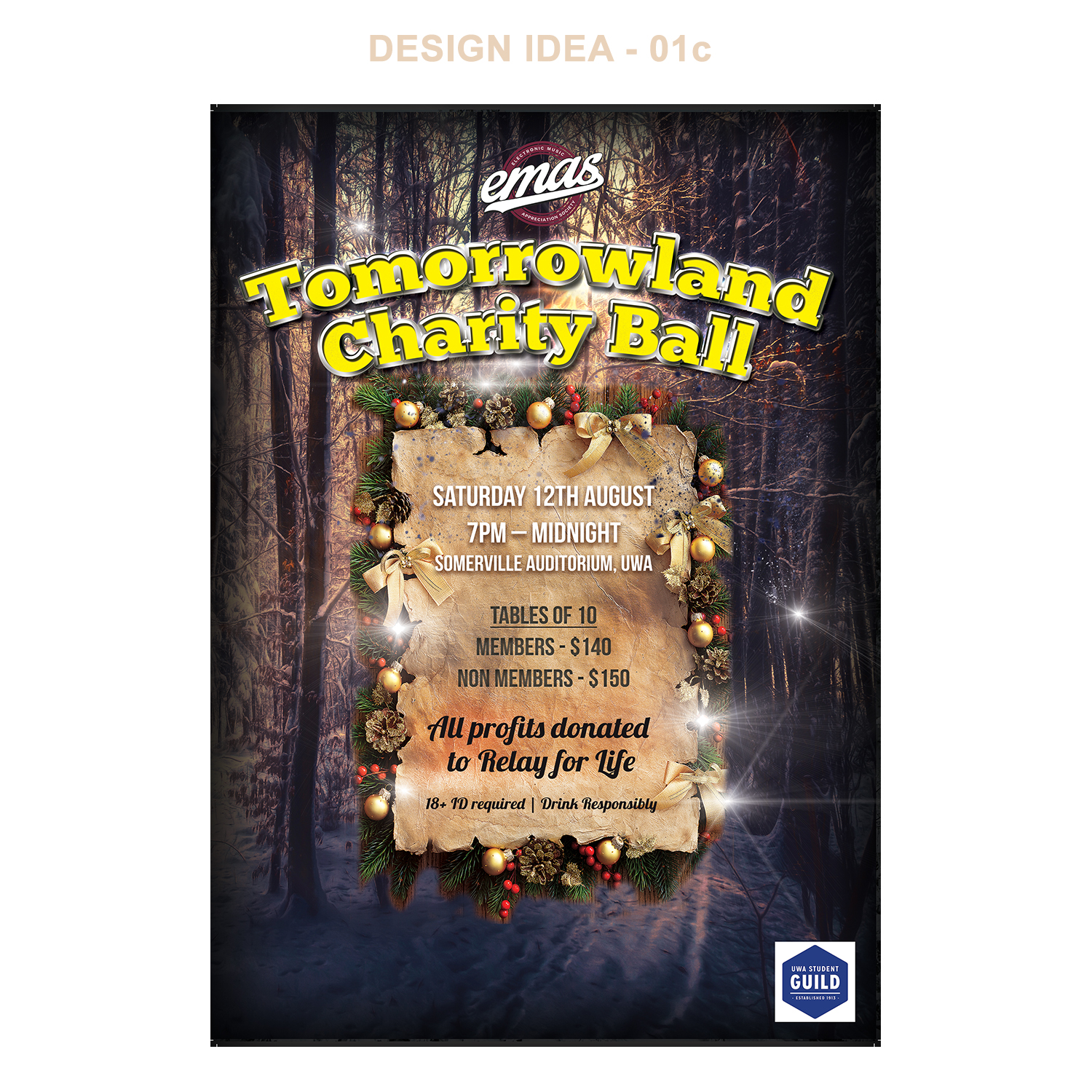 Poster-Design von Venkat für EMAS UWA | Design #14835397