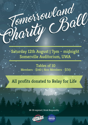Tomorrowland Charity Ball Poster | Diseño de Póster por EA5Designs