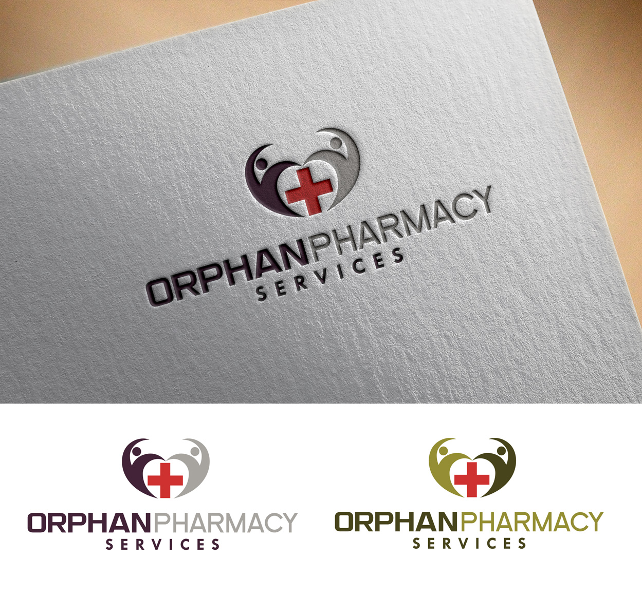 Logo Design by Impressive Solutions for Orphan Pharmacy Services, LLC | Design #14868845
