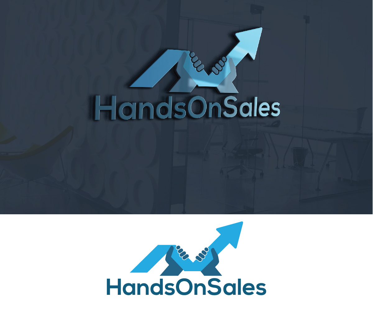 Logo Design by creativemood438 for HandsOnSales | Design #14993134