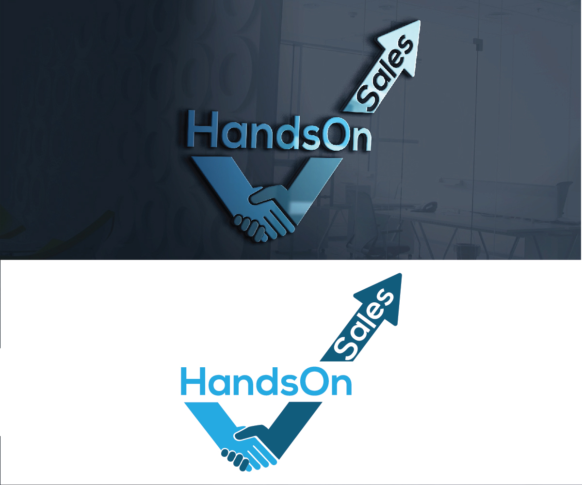 Logo Design by creativemood438 for HandsOnSales | Design #15001618