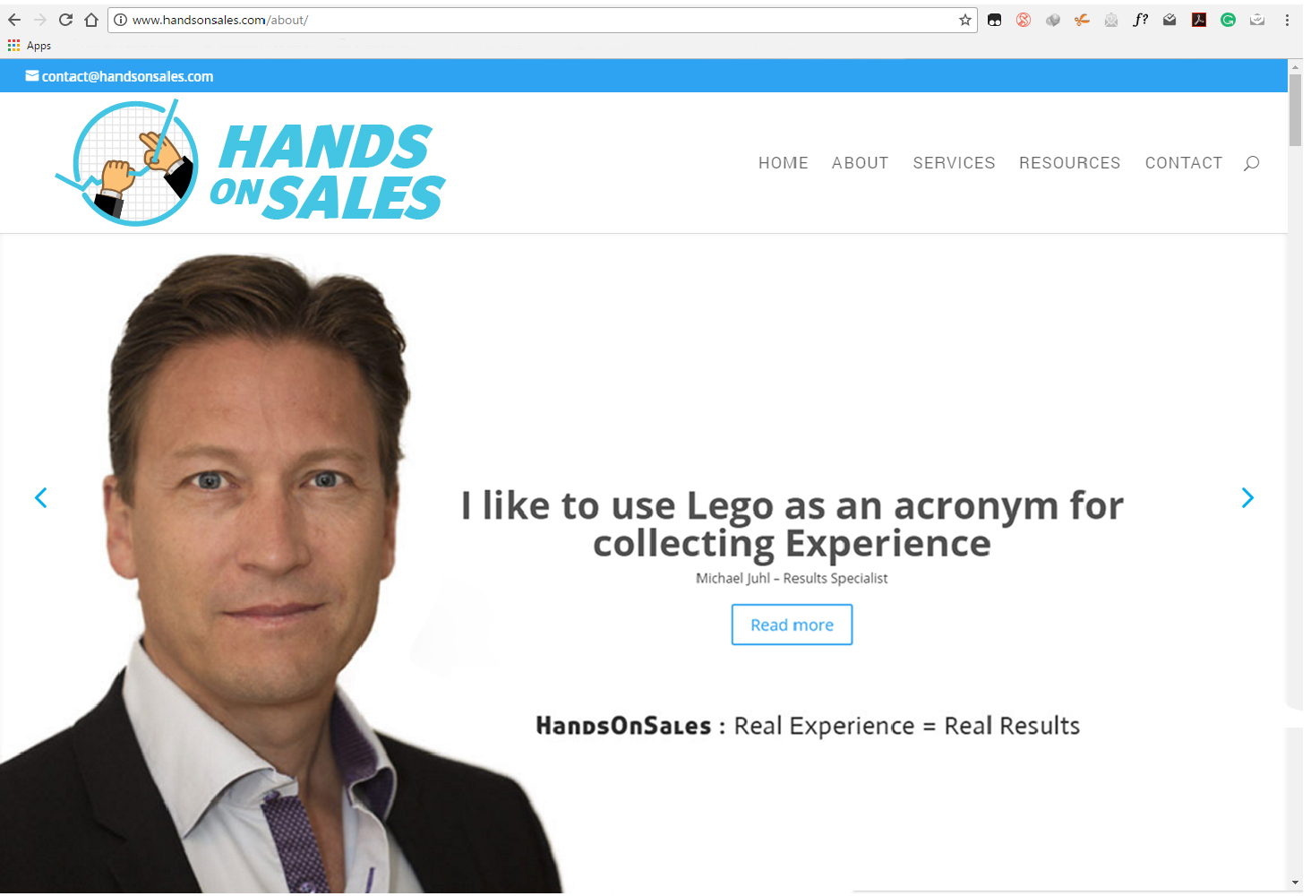 Logo Design by MindCraft Design for HandsOnSales | Design #14890729