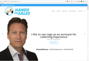 Logo Design by MindCraft Design for HandsOnSales | Design: #14890729