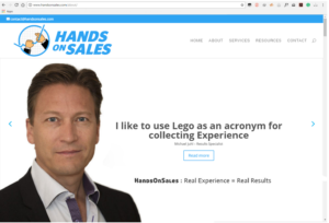 Logo Design by MindCraft Design for HandsOnSales | Design: #14890731