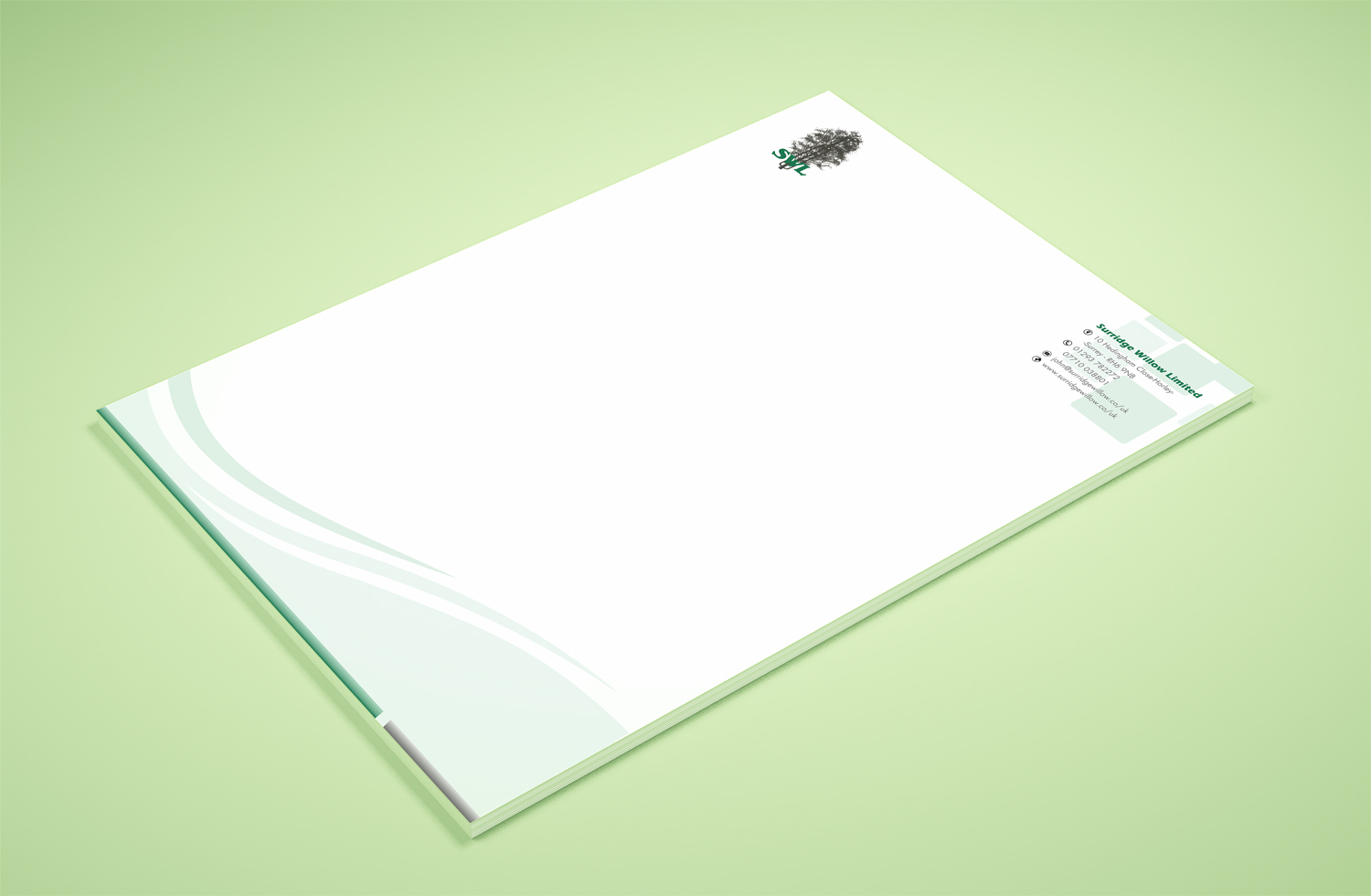 Letterhead Design by Petter Goms for this project | Design #14848881